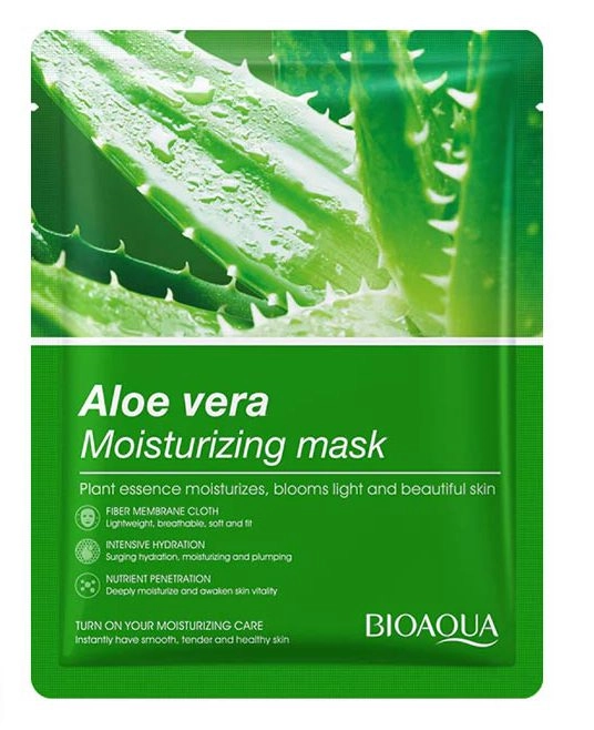 ماسک ورقه ای صورت آلوئه ورا بیوآکوا (بایوآکوا) وزن 25 گرم Bioaqua