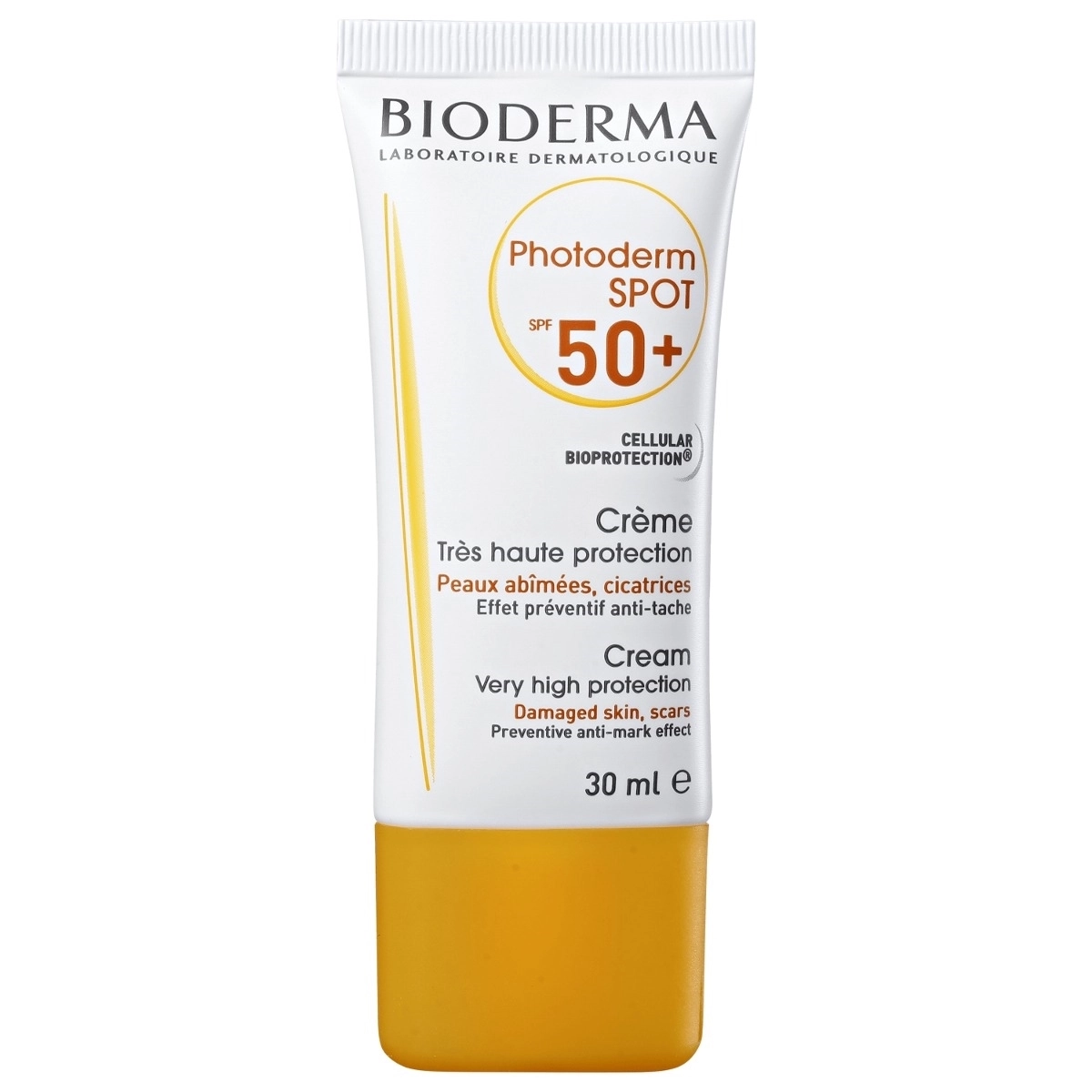 کرم ضد آفتاب  بدون رنگ بایودرما مدل photoderm-SPOT حجم 30 میلی لیتر BIODERMA