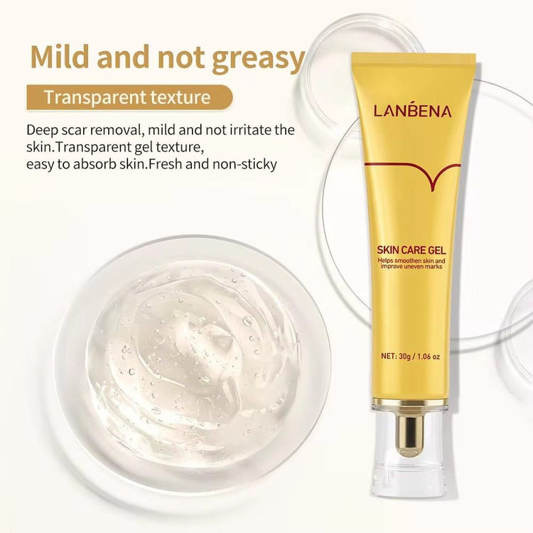 ژل ترمیم کننده اسکار و جای آکنه لنبنا لانبنا lanbena