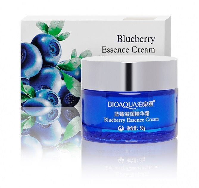 کرم جوان کننده و آبرسان بلوبری بیوآکوا وزن 50 گرم Bioaqua blueberry