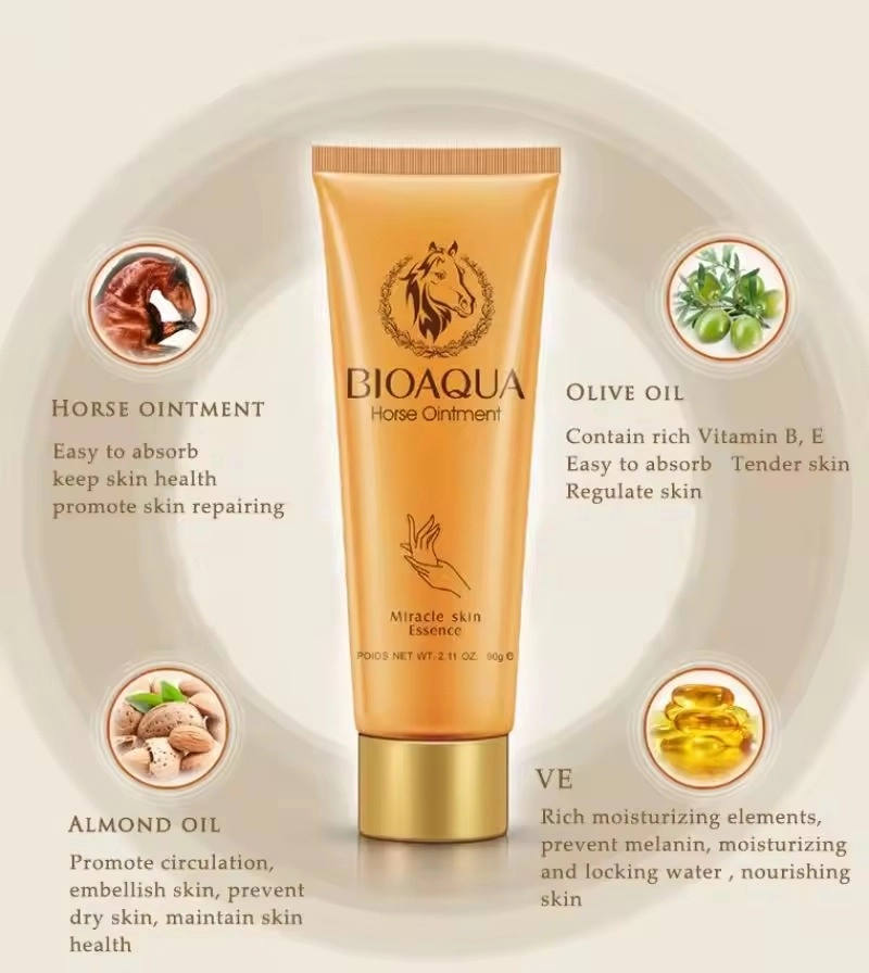 کرم دست تیوپی روغن اسب بیوآکوا (بایوآکوا) bioaqua