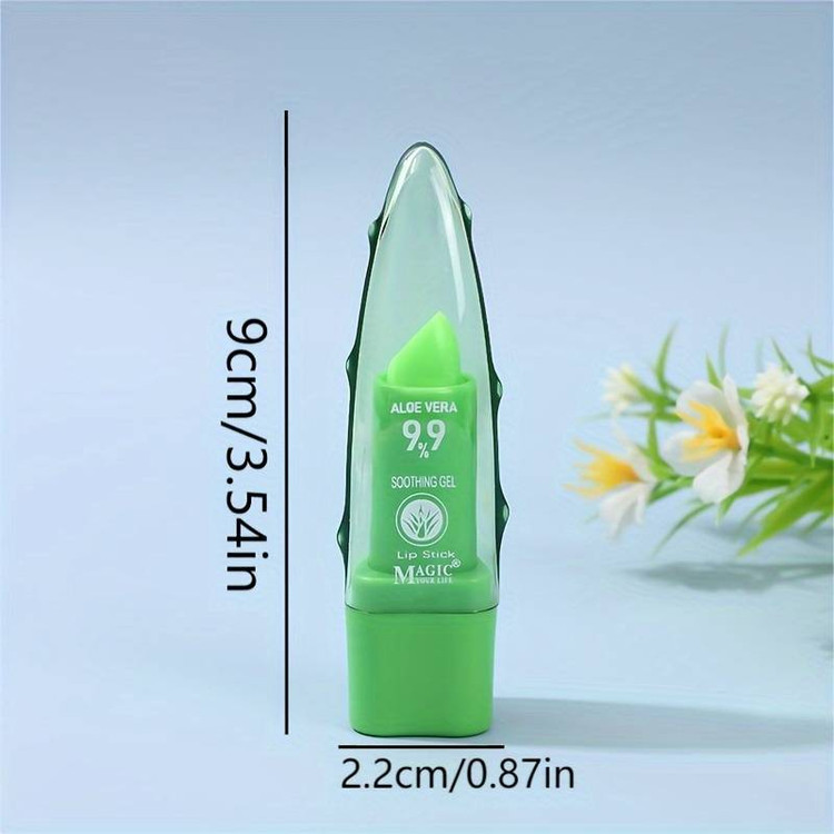 بالم لب حرارتی مجیک مدل آلوئه ورا Magic Aloe Vera Lip Balm
