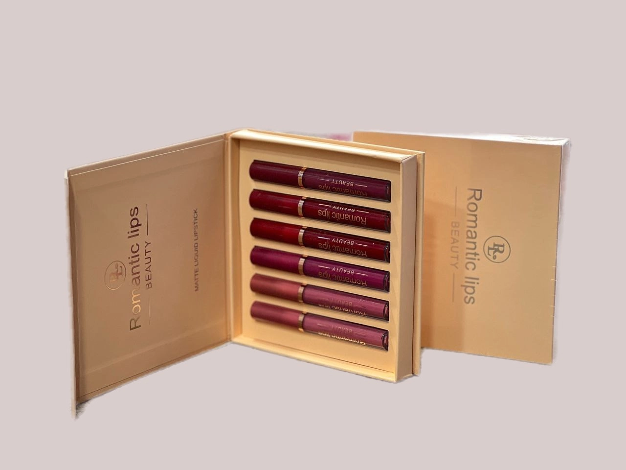 پک رژ لب مایع 6 تایی رومانتیک مات ROMANTIC MATTE