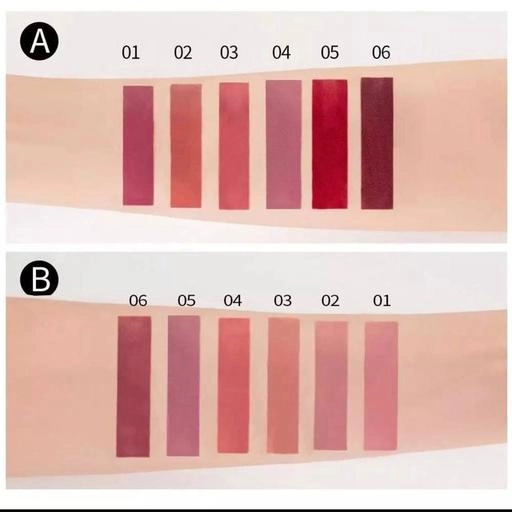 پک رژ لب مایع 6 تایی رومانتیک مات ROMANTIC MATTE