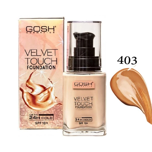 کرمپودر پمپی گاش مدل GOSH VELVET TOUCH