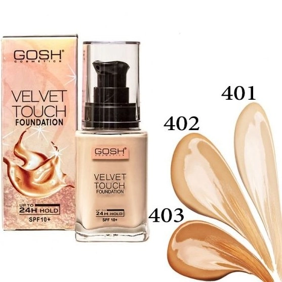 کرمپودر پمپی گاش مدل GOSH VELVET TOUCH