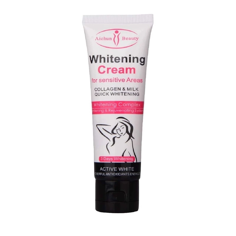 کرم سفید کننده بدن آیچون بیوتی مدل Active white حجم 50 گرم Aichun Beauty