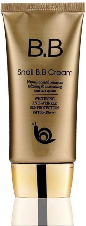 کرم پودر سفید کننده و ضد چروک حلزون بی بی B.B CREAM وزن 50 گرم