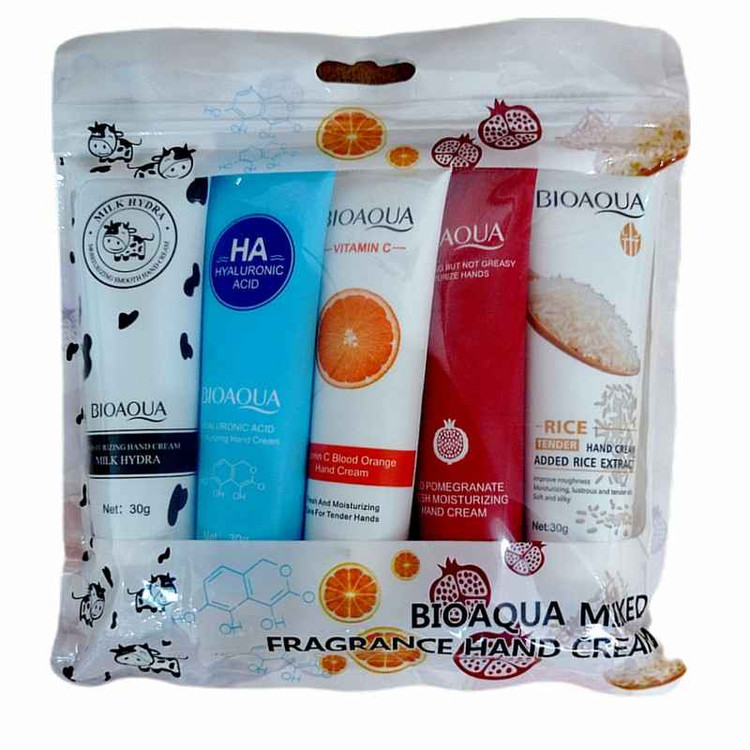 قیمت و خرید پک 5 تایی کرم میکس بیواکوا bioaqua اورجینال