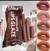 پک 5 تایی رژلب مایع کره ای شکلاتی