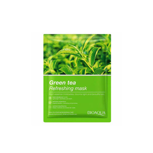 ماسک صورت ورقه ای چای سبز وزن 25 گرم