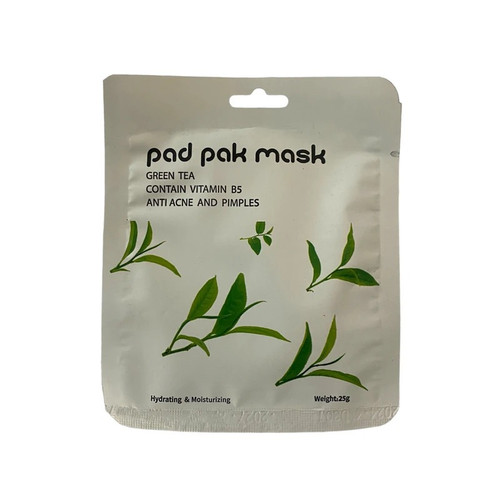 ماسک صورت ورقه ای ضد جوش چای سبز پد پاک PAD PAK