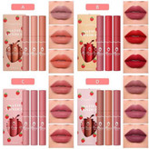 پک 3 عددی رژلب مایع مدل توت فرنگی دراگون رانی DRAGON RANEE