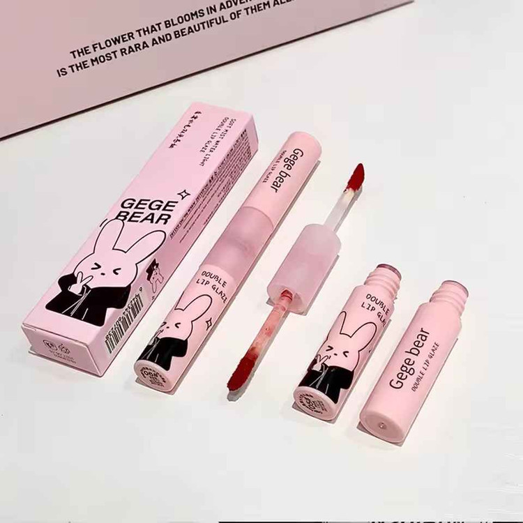 لیپ پلامیر و رژ مایع مخملی جی جی بیر GEGE BEAR