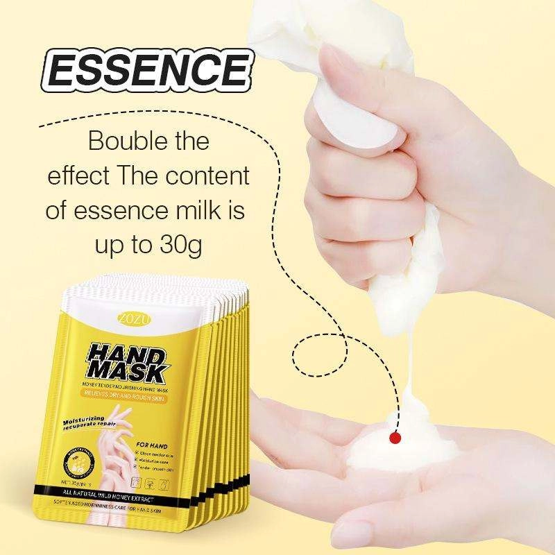 ماسک ورقه ای دست نرم کننده عسل زوزو ZOZU