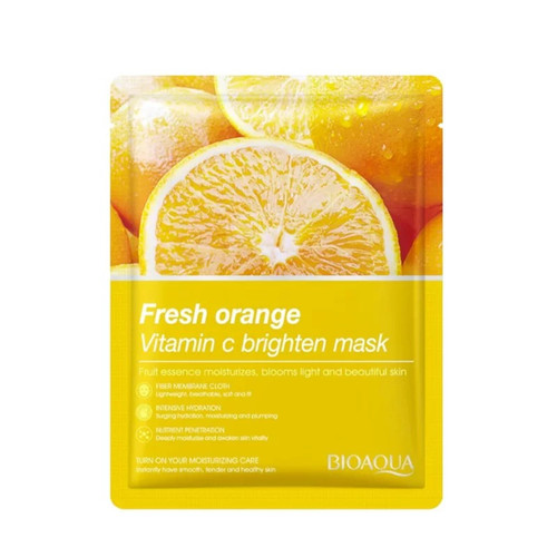ماسک ورقه ای روشن کننده پرتقال بیوآکوا