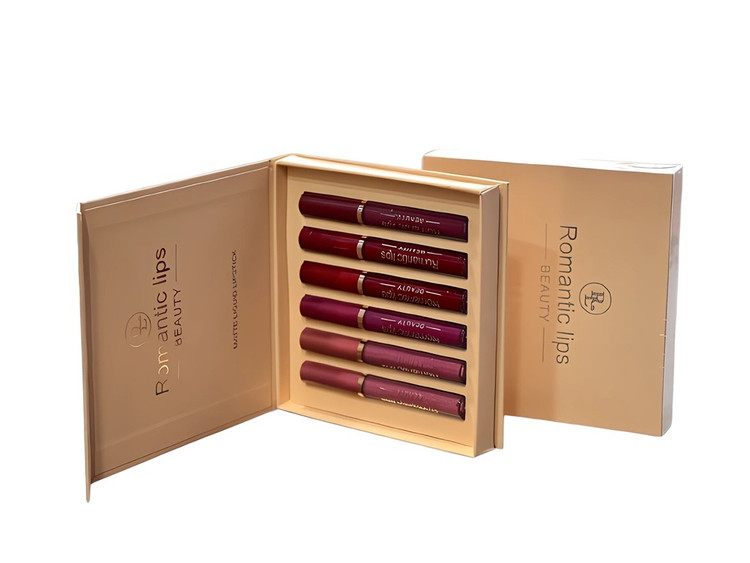 پک رژ لب مایع 6 تایی رومانتیک مات ROMANTIC MATTE