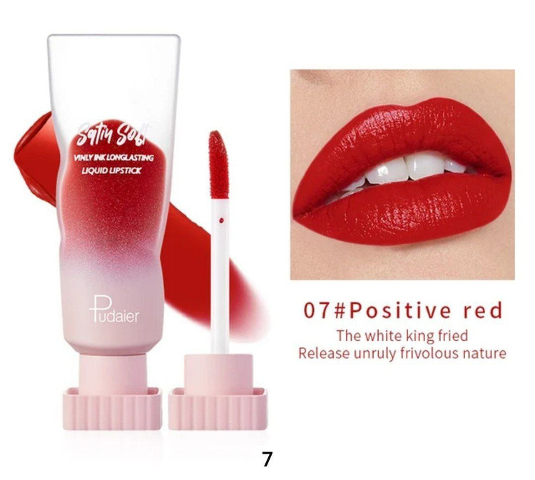 رژلب مایع شیشه ای لاکچری Pudaier