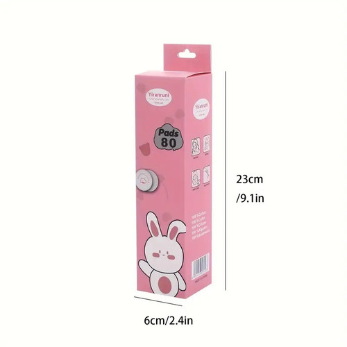 پد آرایشی پنبه ای Yiranruni بسته 80 عددی