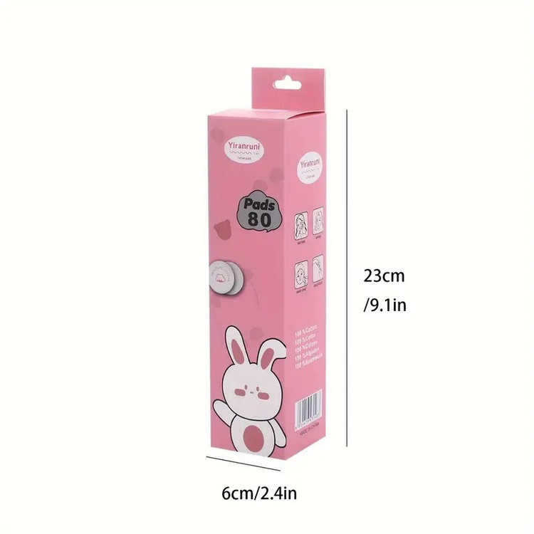 پد آرایشی پنبه ای Yiranruni بسته 80 عددی