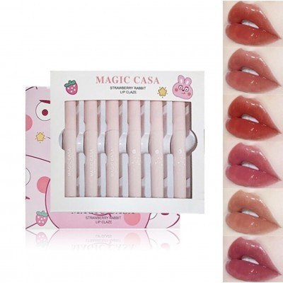 پک رژ لب مایع 6 تایی مجیک کاسا