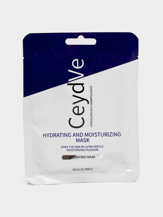 ماسک صورت ورقه ای آبرسان و مرطوب کننده CeydVe وزن 25 گرم