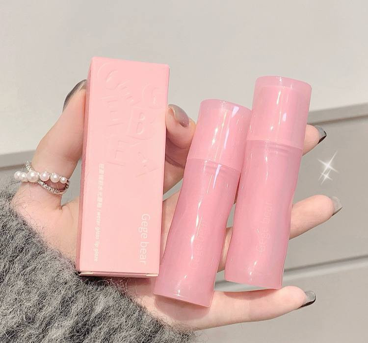 لیپ گلاس طرح کره ای گی گی بیر مدل خیس پاستیلی GEGE BEAR