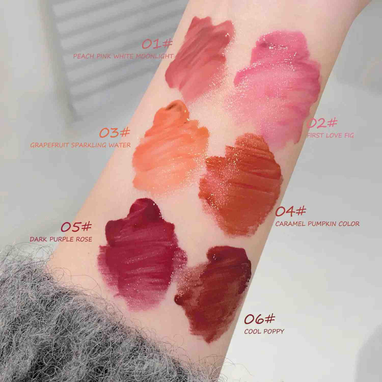 لیپ گلاس طرح کره ای گی گی بیر مدل خیس پاستیلی GEGE BEAR