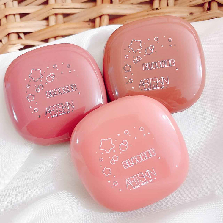 رژگونه پودری آرت اسکین مدل ماه و ستاره