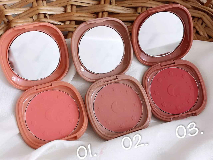 رژگونه پودری آرت اسکین مدل ماه و ستاره