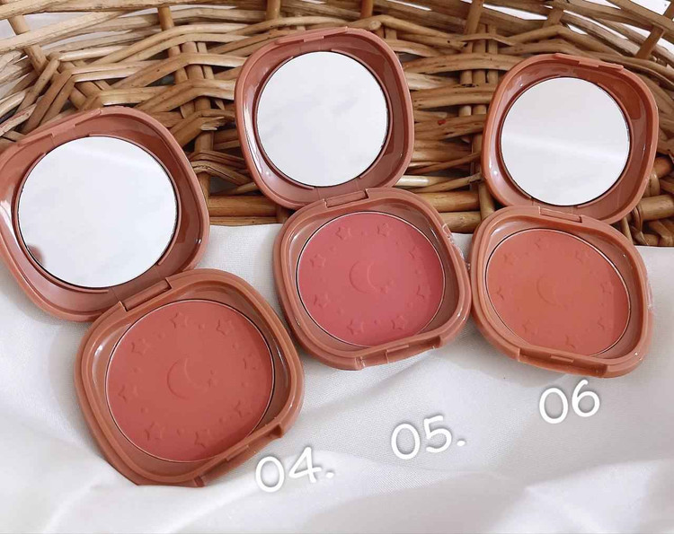 رژگونه پودری آرت اسکین مدل ماه و ستاره