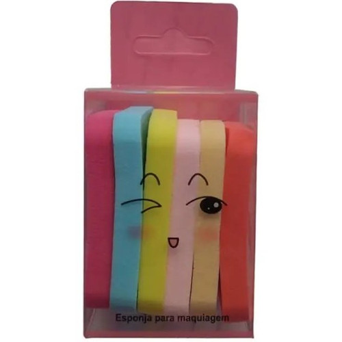 پد آرایشی اسفنجی 6 عددی مدل مربعی