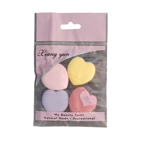 پد آرایشی انگشتی مدل مینی پاف بسته 4 عددی