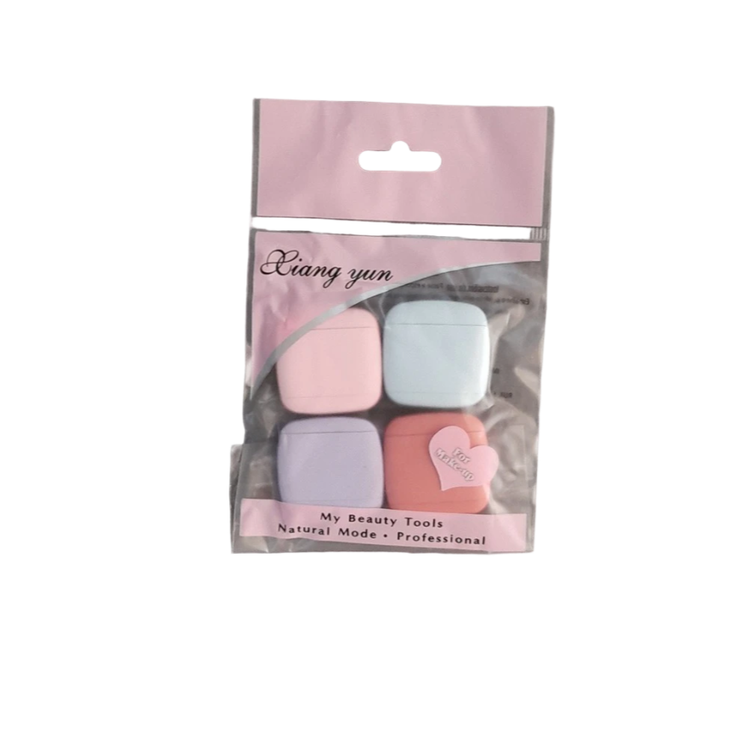 پد آرایشی انگشتی مدل مینی پاف بسته 4 عددی