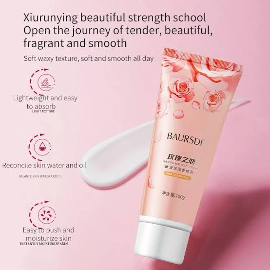 لوسیون بدن شکوفه گیلاس Baursde حجم 100 میل