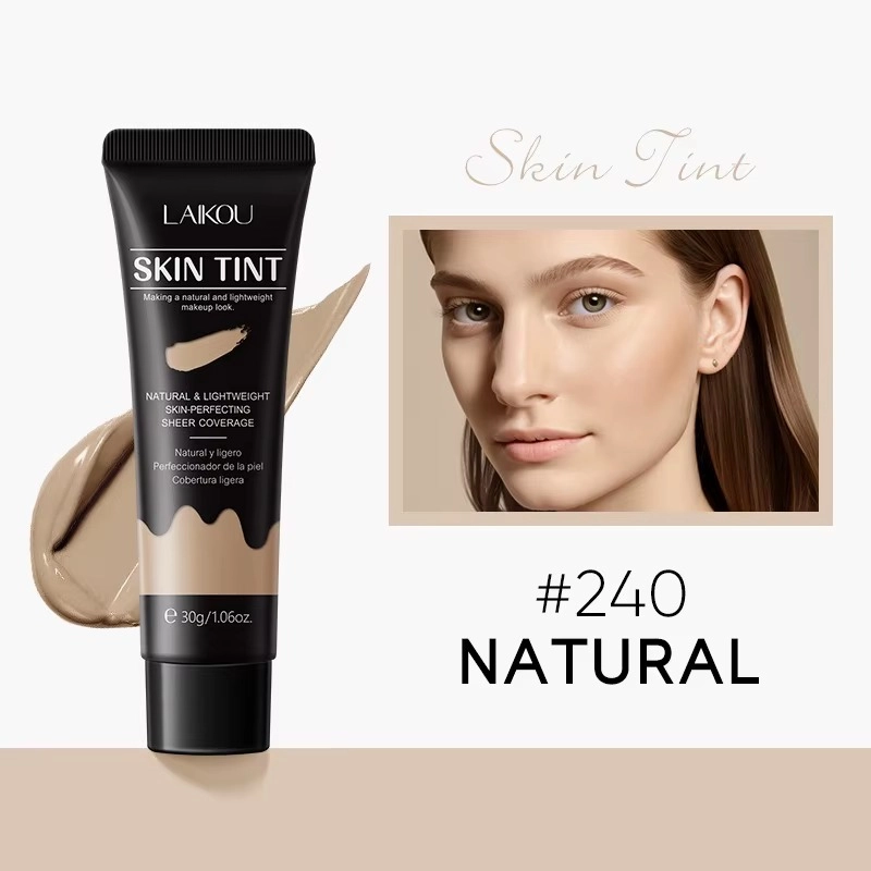 تینت پوست کرمپودری روشن کننده لایکو وزن 30 گرم LAIKO