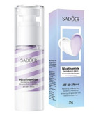 پرایمر اصلاح رنگ سادور حاوی ضد آفتاب و نیکوتینامید وزن 35 گرم SADOER