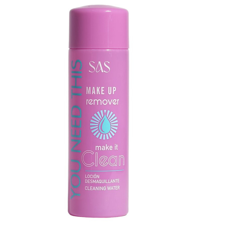 میسلار و آرایش پاک کن ساس SAS حجم 130 میل