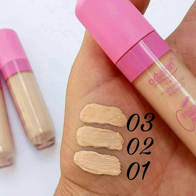 کانسیلر مایع صورتی آرت اسکین مدل کرایون حجم 10 میل