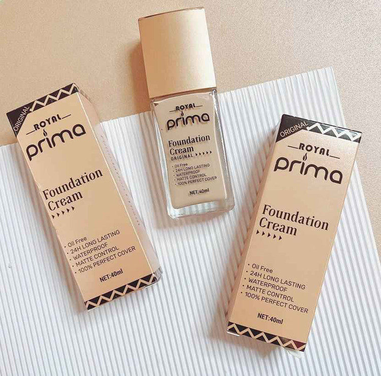 کرم پودر شیشه ای پریما حجم 40 میل