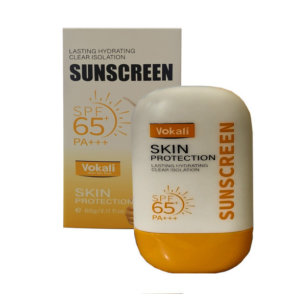 فلوئید ضد آفتاب بدون رنگ SPF65 وزن 60 گرم