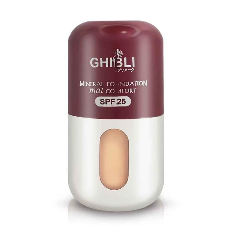 کرم پودر گیاهی فول کاور و ضد آب جیبیلی حجم 40 میل