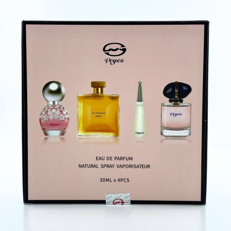 گیفت باکس ادکلن 4 عددی وی یس حجم 30 میل VeYes