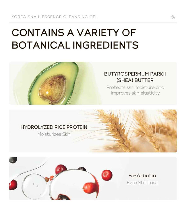 ژل شستشوی صورت اسنس حلزون کره ای لایکو LAIKOU وزن 50 گرم