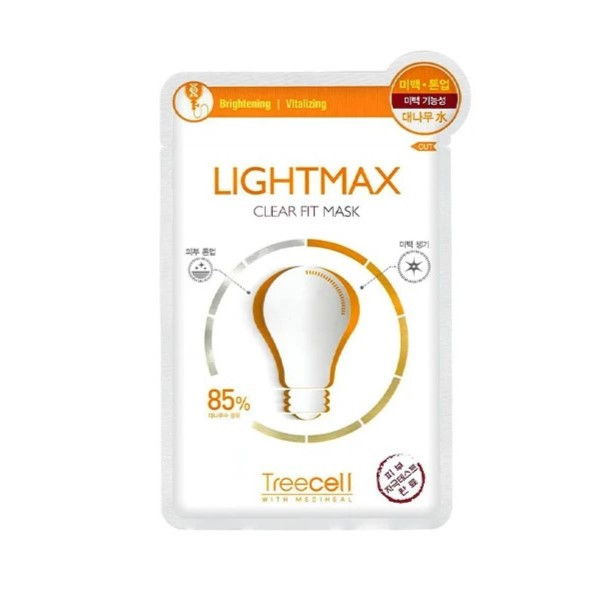 ماسک صورت ورقه ای روشن کننده تری سل Treecell مدل لایت مکس LIGHTMAX وزن 25 گرم