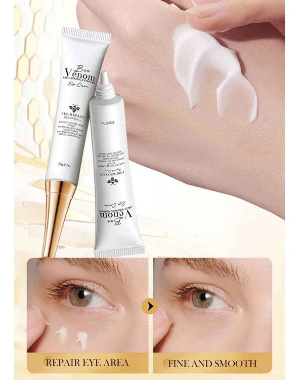 کرم دور چشم ضد چروک و سفت کننده سادور مدل سم زنبور وزن 20 گرم SADOER