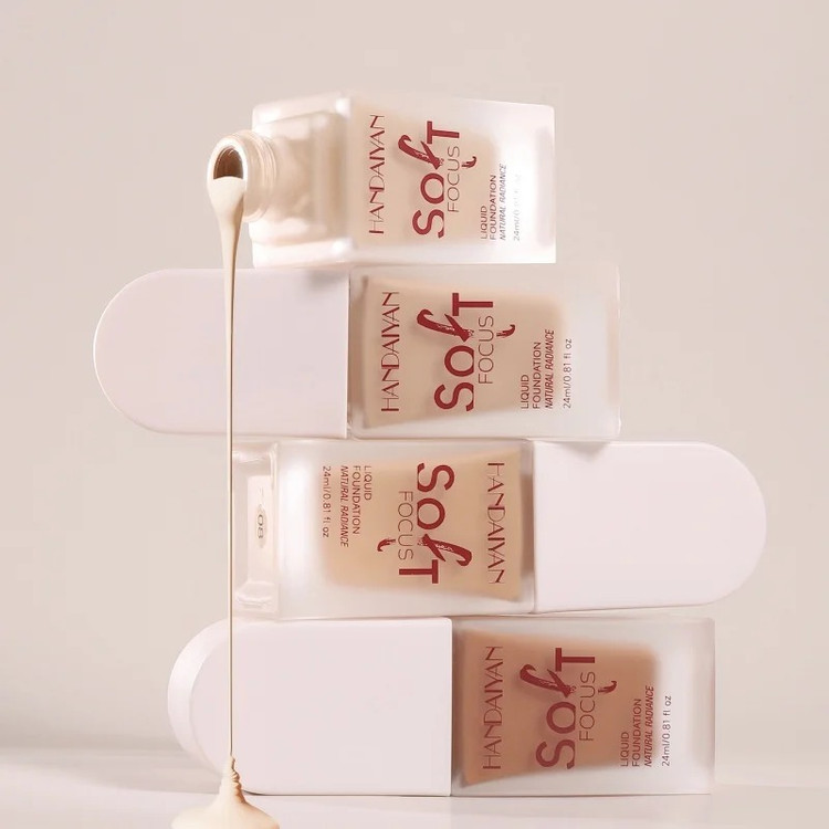 کرم پودر فول کاور و ضد آب هندیان مدل SOFT FOCOUS حجم 24 میل