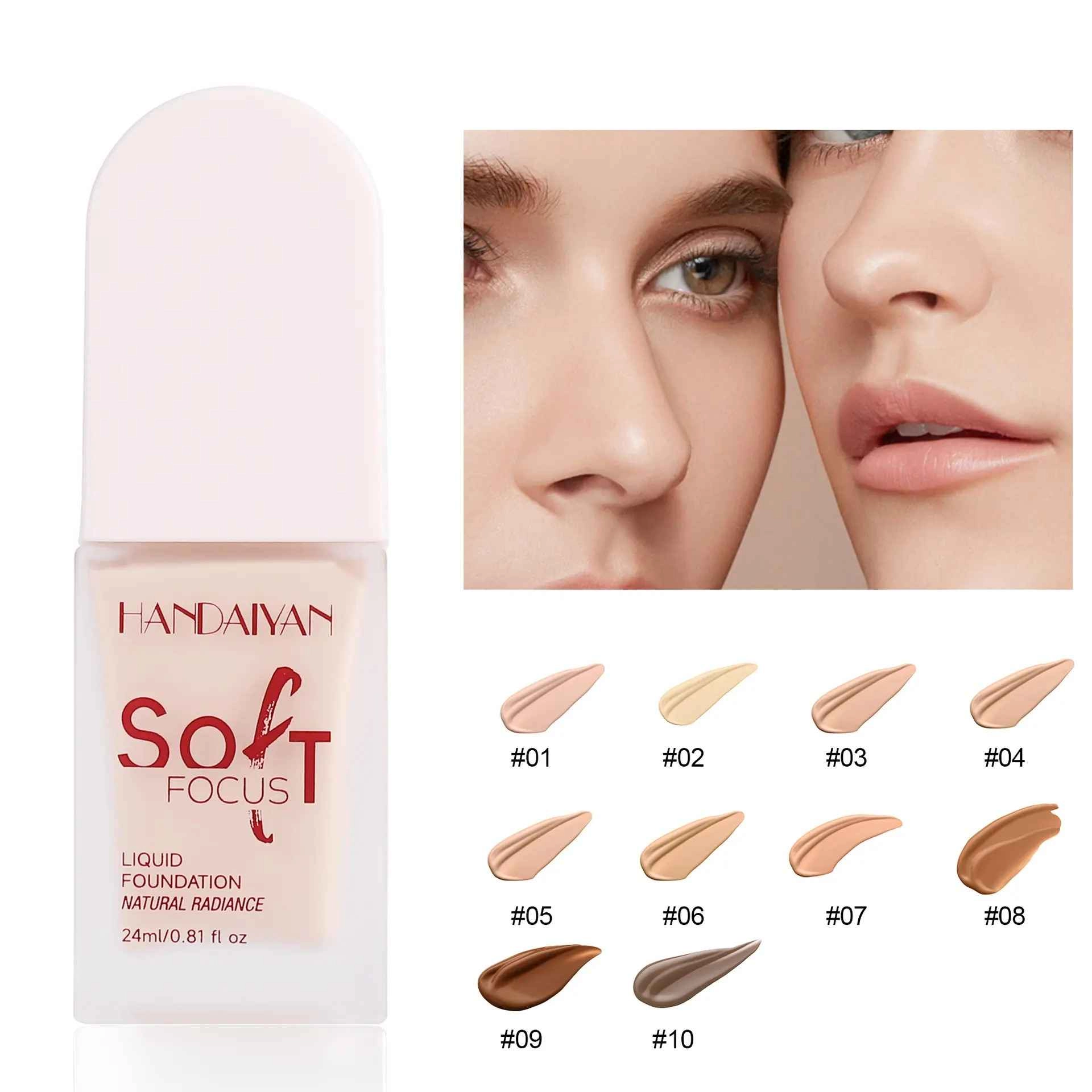 کرم پودر فول کاور و ضد آب هندیان مدل SOFT FOCOUS حجم 24 میل