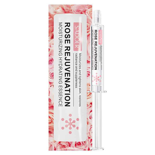 سرم پوست آبرسان و جوان ساز گل رز سادور SADOER حجم 10 میل