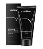 بلک ماسک پیل آف جوش سر سیاه لانبنا مدل ذغال وزن 50 گرم